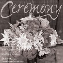 Cover of Ceremony Magazine 2014